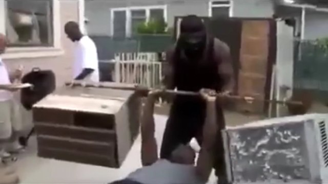 Kimbo Slice motiviert wie noch nie bei einem Wahnsinns-Training