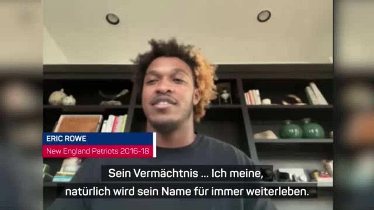 Rowe: "Brady wird für immer weiterleben"
