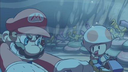 Faire des courses aquatiques dans Mario Kart 8 n'est pas une si bonne idée !