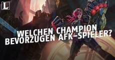 League of Legends: Welcher Champion ist der Liebling der AFK-Spieler?