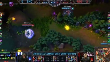League of Legends : deux gros fails consécutifs lors du match Roccat vs Supa Hot Crew