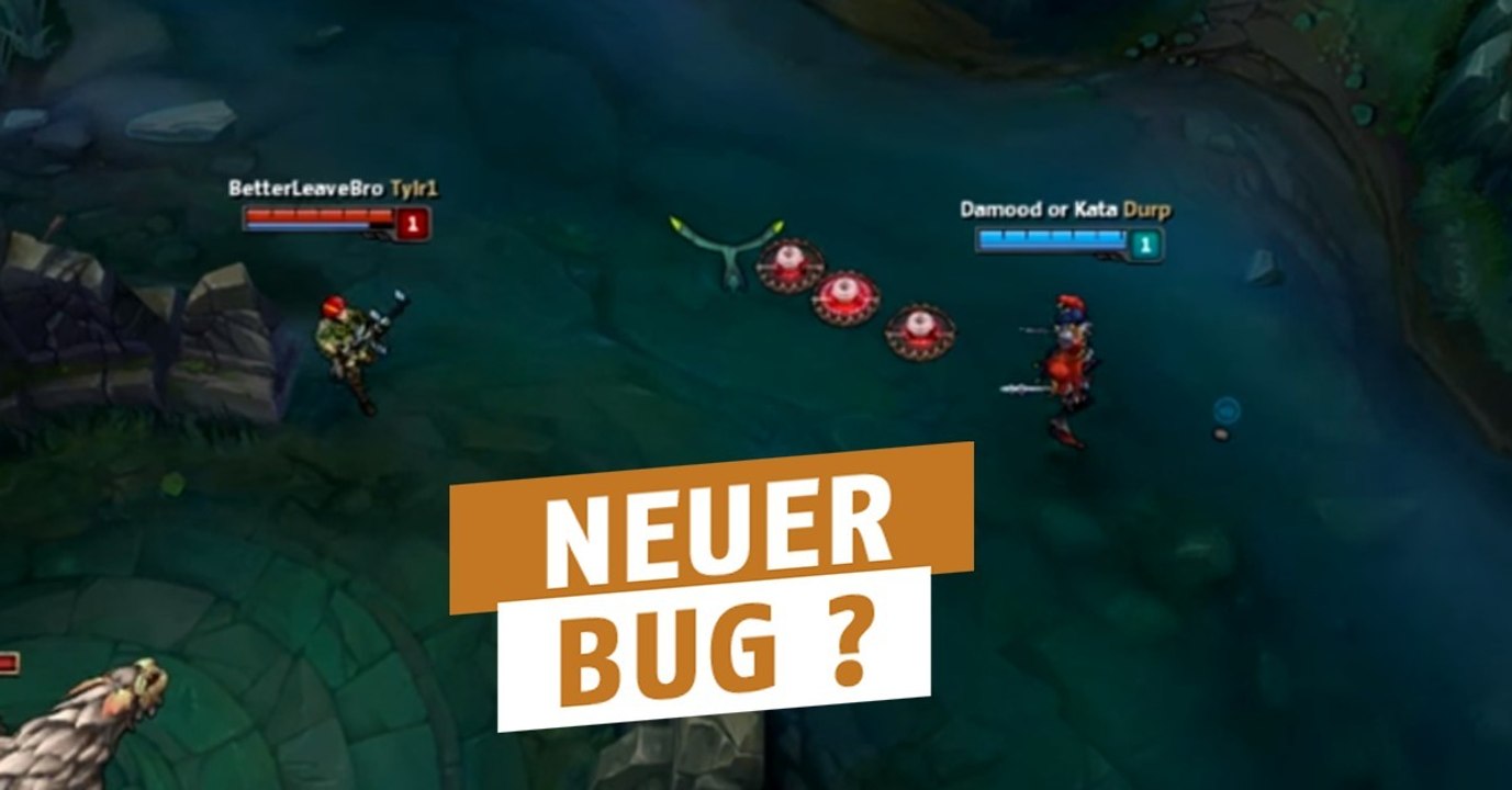 League of legends: bug oder volle absicht? komisches play zwischen caitlyn und shaco