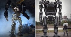 Un impressionnant robot géant fait ses premiers pas en Corée du Sud