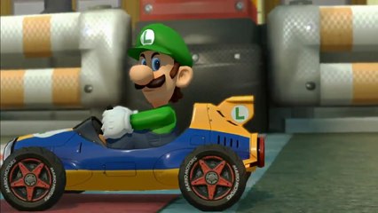 Le regard menaçant de Luigi utilisé dans une publicité japonaise pour Mario Kart 8 !