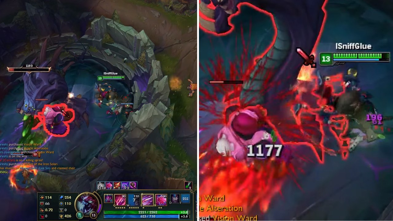 League of Legends: Tilt! Tibbers stoppt Cho’Gath