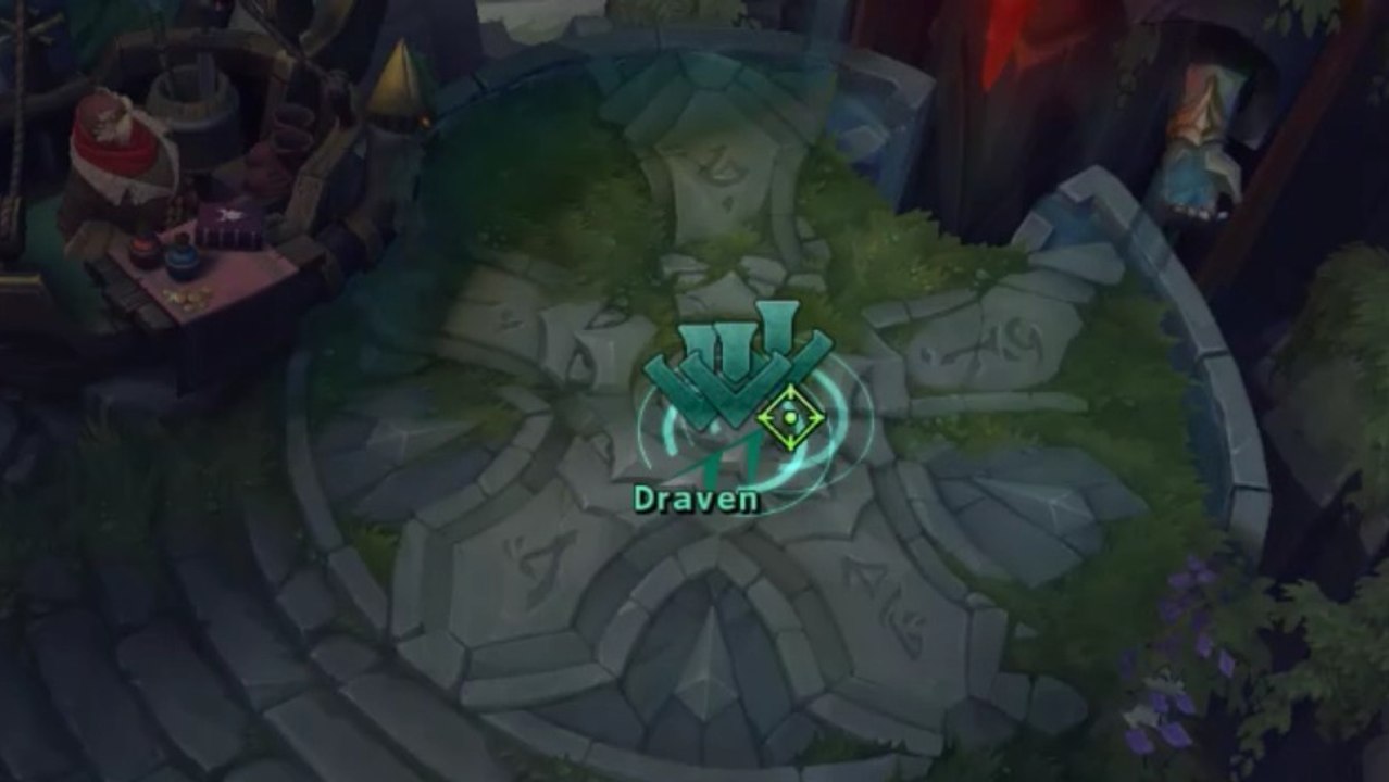 League of legends: schaut her! draven fordert die aufmerksamkeit seiner verbündeten