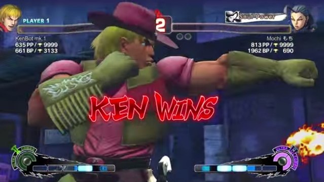 Street Fighter 4 : il conçoit une IA imbattable nommée KenBot !