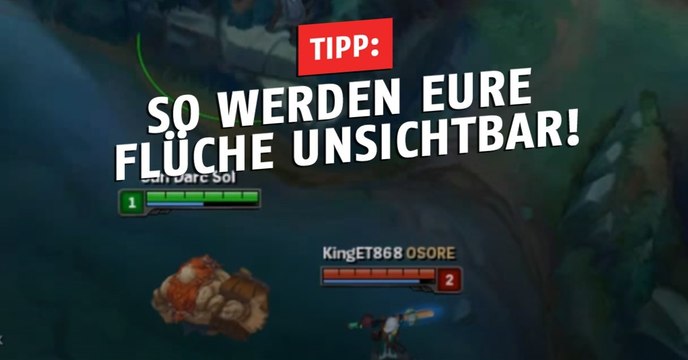 League of Legends: So macht ihr eure Flüche in der Kluft der Beschwörer unsichtbar