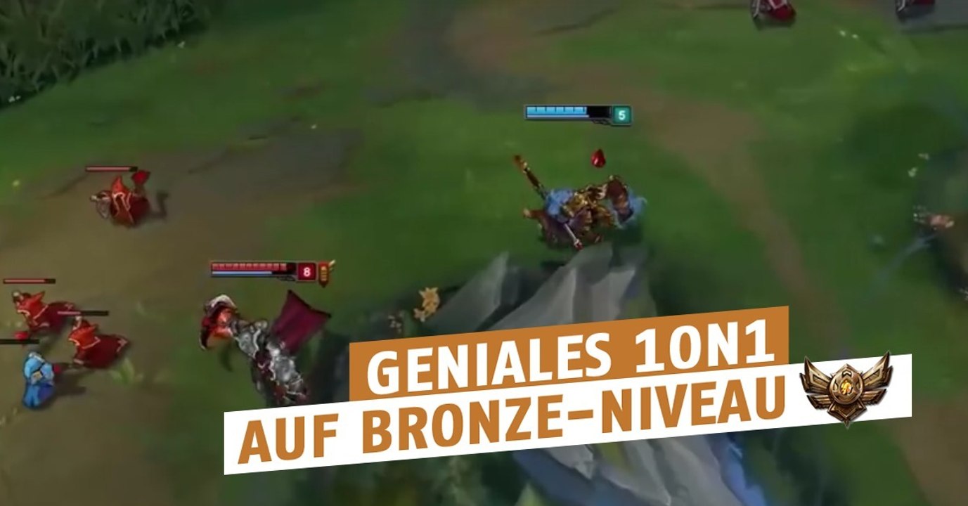 League of Legends: Unschön! Ein 1on1 auf Bronze-Niveau