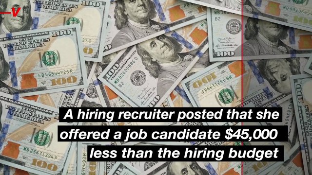 Hiring Recruiter Goes Viral for Offering a Candidate $45,000 Less Than the Job Actually Pays