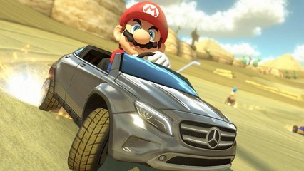 Mario Kart 8 accueillera bientôt des Mercedes-Benz