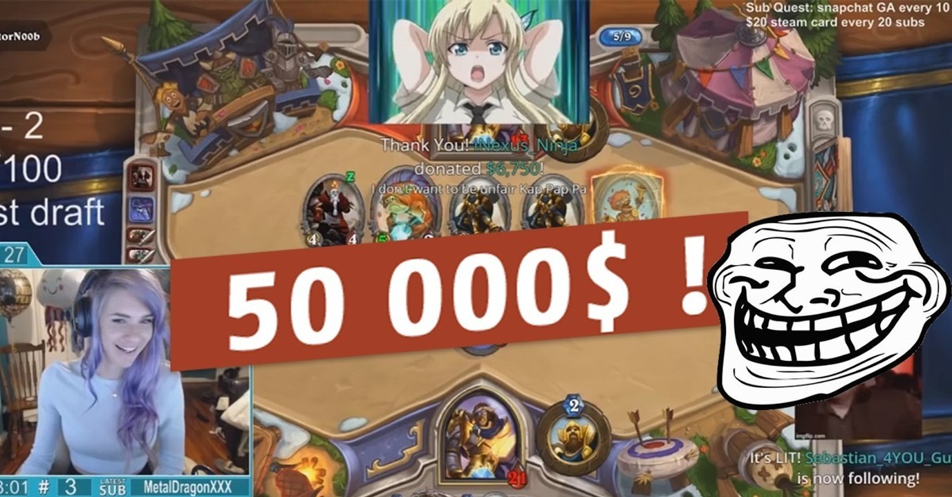 Twitch: Er spendet 50.000 Dollar an Streamer, um sie zu trollen. Doch das Karma schlägt sofort zu!