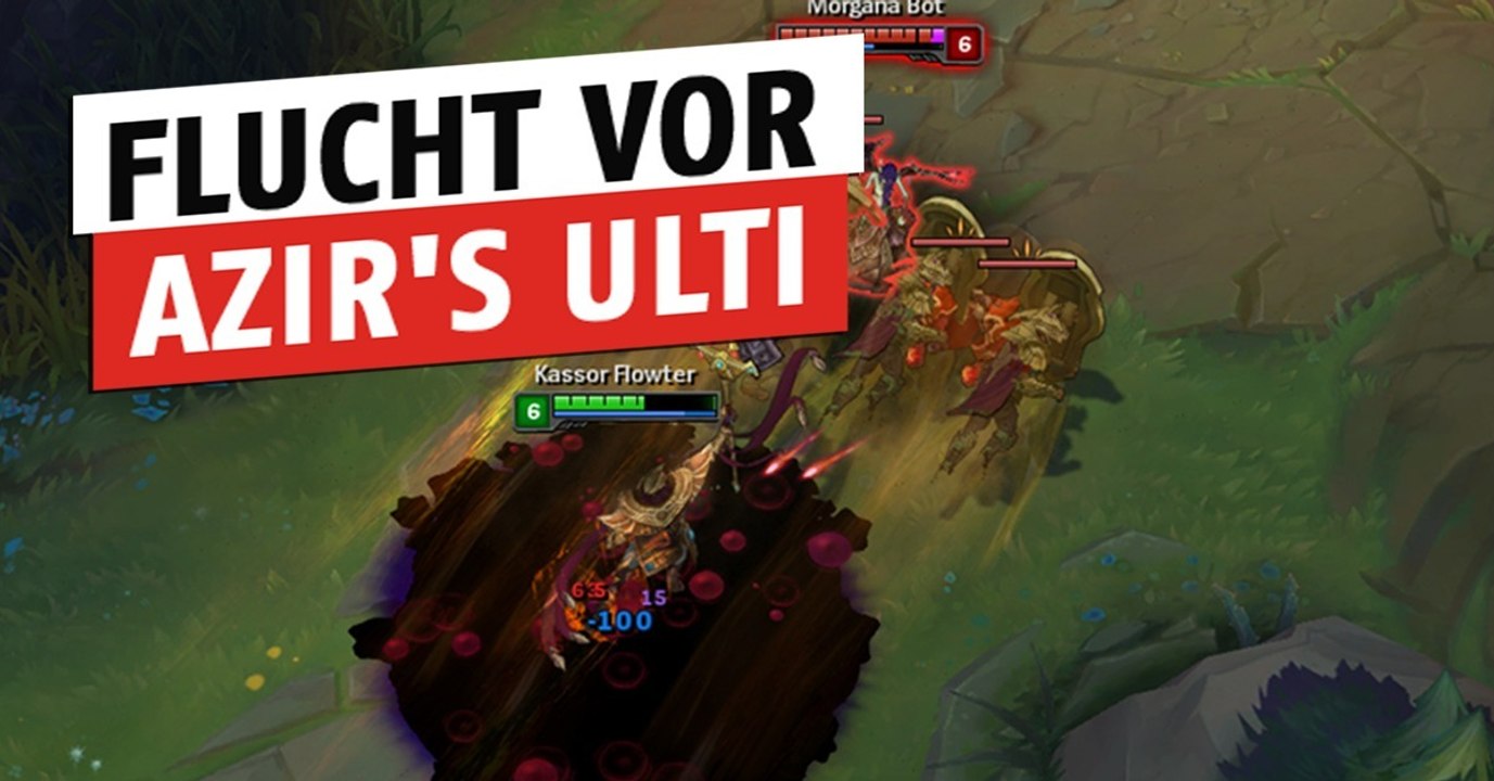 League of Legends: Kann man Azirs Ulti entkommen?