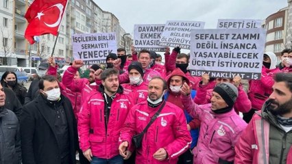 Yemek Sepeti ve Banabi çalışanlarının eylemi ikinci gününde
