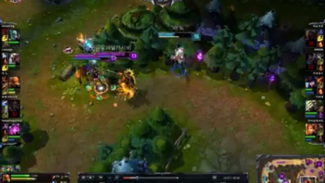 League of Legends : ce joueur coréen réalise un combo hallucinant avec Lee Sin en 1v2