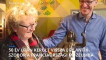 50 év után került vissza egy ókori római bronzszobor egy franciaországi múzeumba