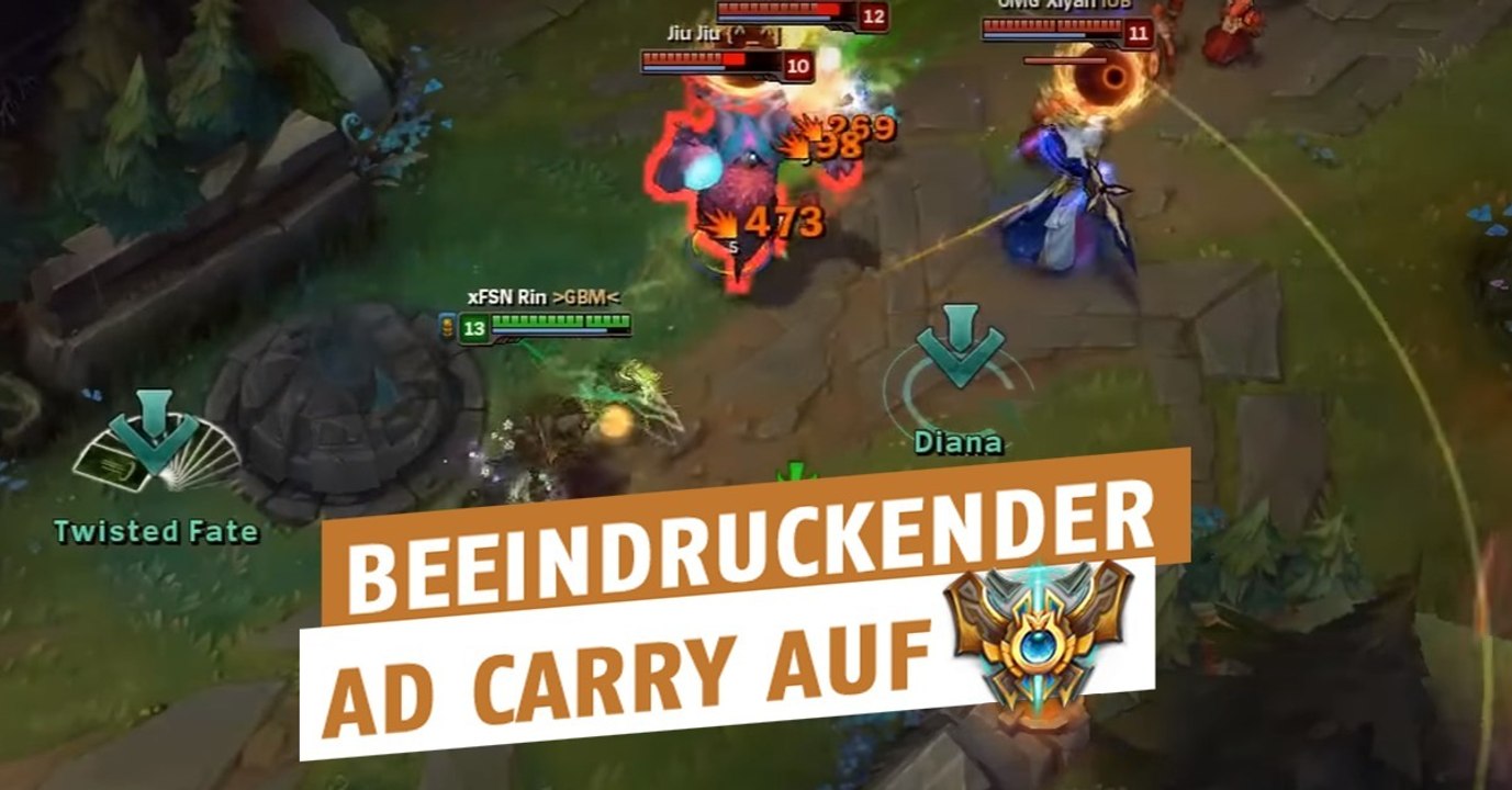 League of Legends: So zockt ihr auf Challenger als AD Carry