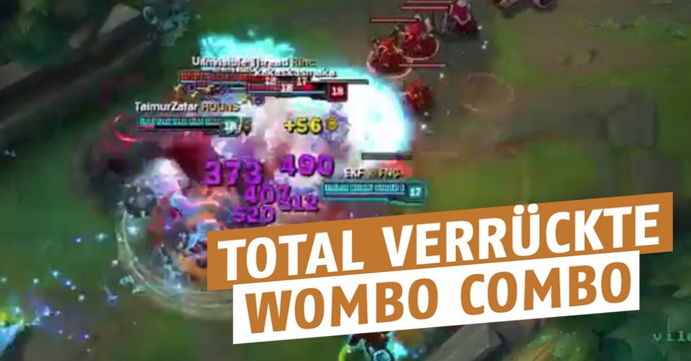 League of Legends: Er siegt dank verheerender Wombo-Kombo