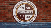 Breaking News - Washington become the Commanders