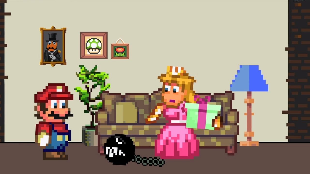 Mario offre le pire cadeau imaginable à Peach !