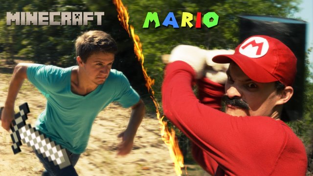 Mario vs Minecraft : qui remportera ce combat improbable ?