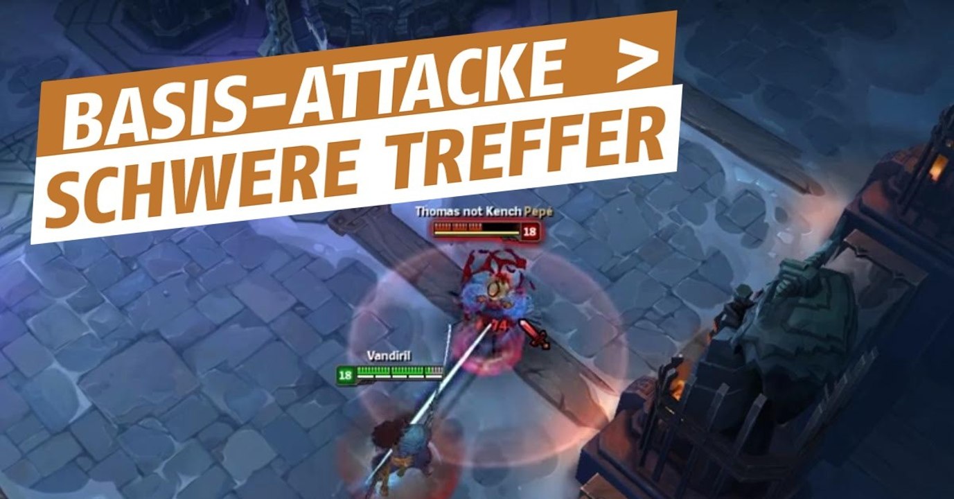 League of Legends: Basis-Attacken können stärker sein als schwere Treffer