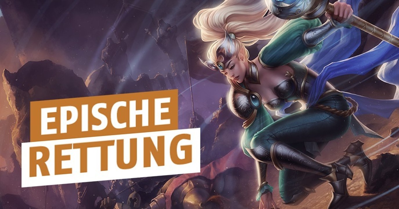 League of Legends: Janna mit der Rettung des Jahres