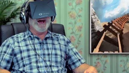 Oculus Rift : des personnages âgées découvrent la réalité virtuelle