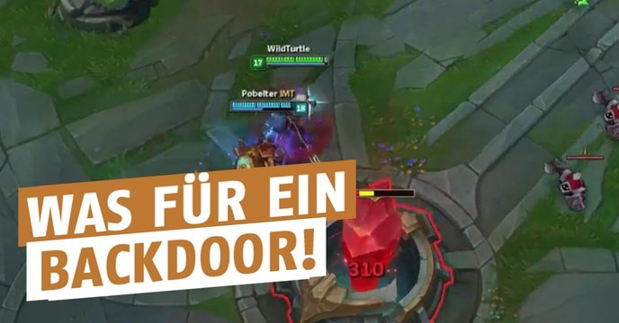 League of Legends: Mit hoher Elo! Pobelter und WildTurtle mit unfassbarem Backdoor