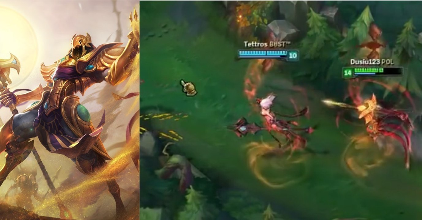 League of Legends: Azir verhindert Sonas Ulti und legt einen legendären Move hin