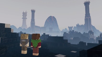 Minecraft : un joueur parodie le Seigneur des Anneaux