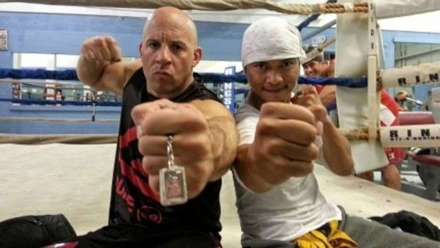 Vin Diesel und Tony Jaa trainieren zusammen Kampfsport