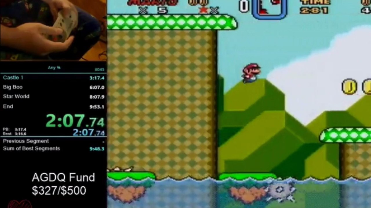 Super Mario World : il établit un nouveau record en terminant le jeu en moins de 10 minutes