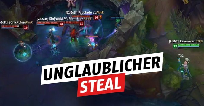 League of Legends: Er stealt den Baron mit einem überraschenden Champion