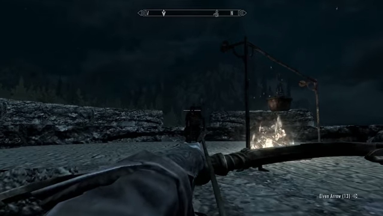 Skyrim : le tir à l'arc le plus chanceux ou le plus talentueux jamais vu?