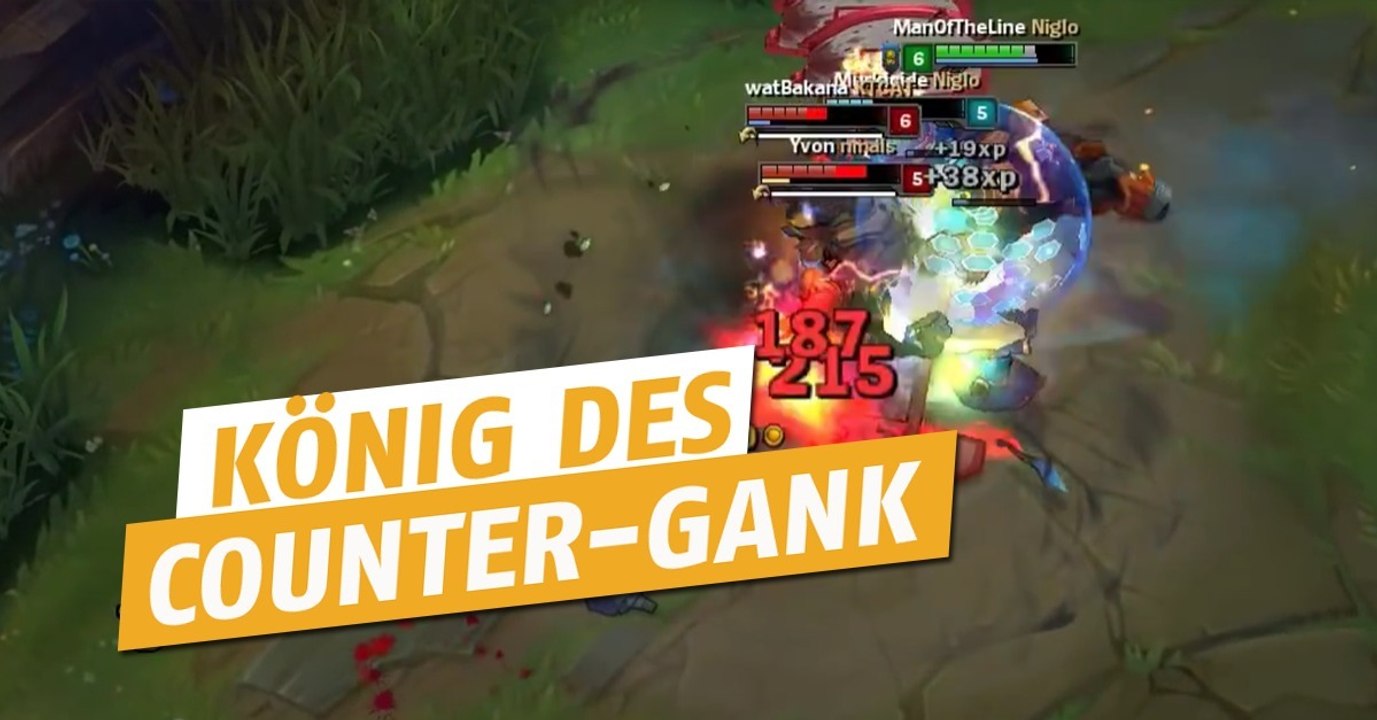 League of Legends: Mit diesem Champion werden Counter-Ganks zum Kinderspiel