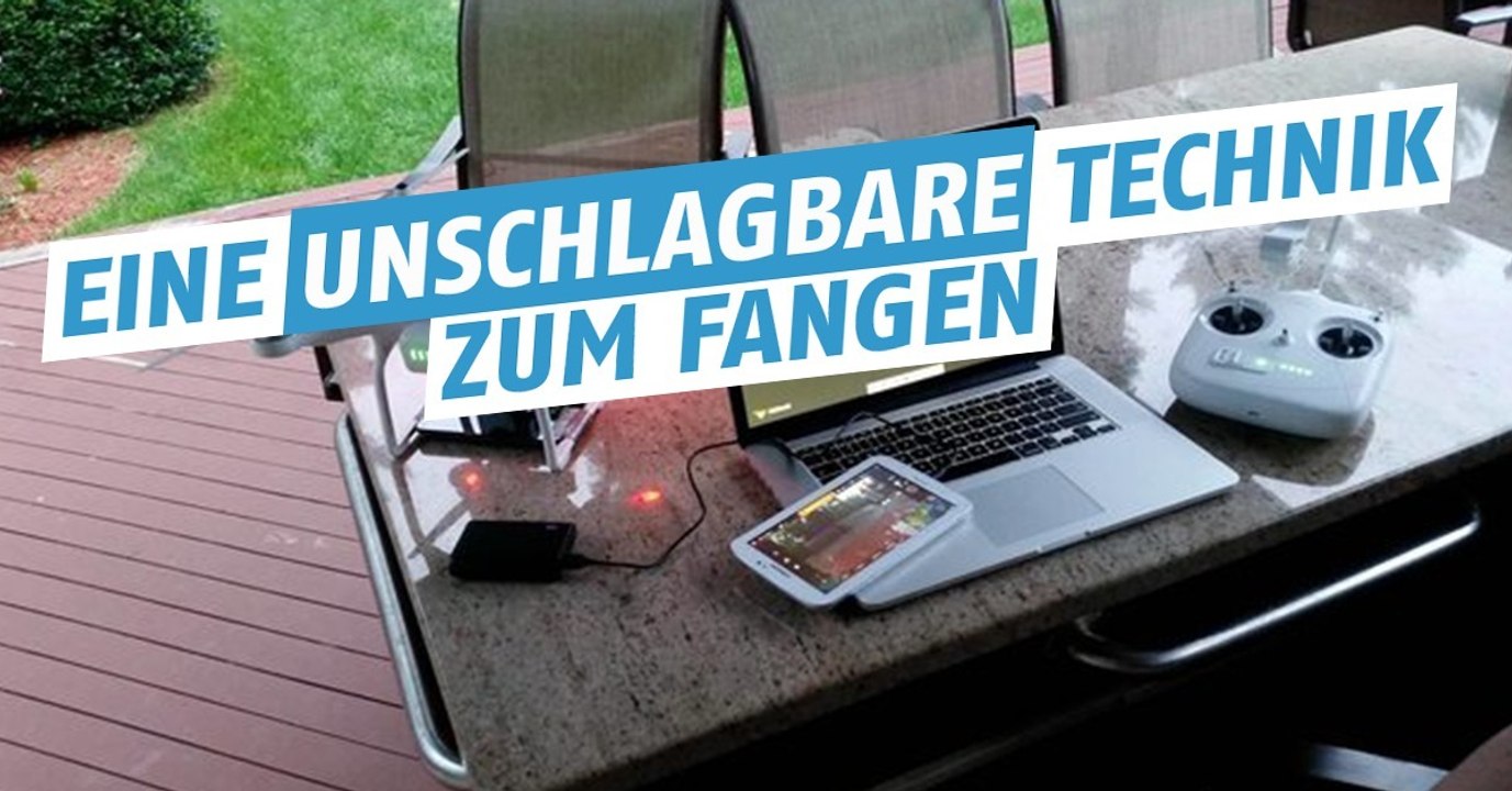 Pokemon Go: Dieser Mann nutzt eine Drohne, um das Haus nicht verlassen zu müssen