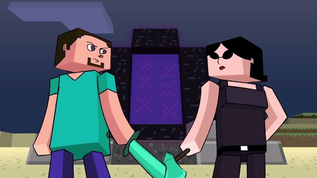 The Minecraft : des joueurs mélangent Matrix et Minecraft avec humour