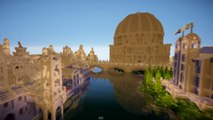 Minecraft : des joueurs reproduisent la cité d'Osgiliath du Seigneur des Anneaux