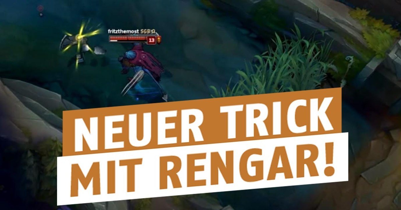 League of Legends: Rengar kann auf sein eigenes Auge springen!