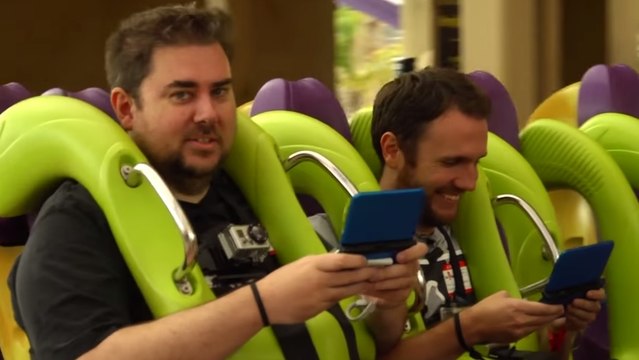 Jouer à Super Mario Bros 3 sur des montagnes russes, c'est possible !