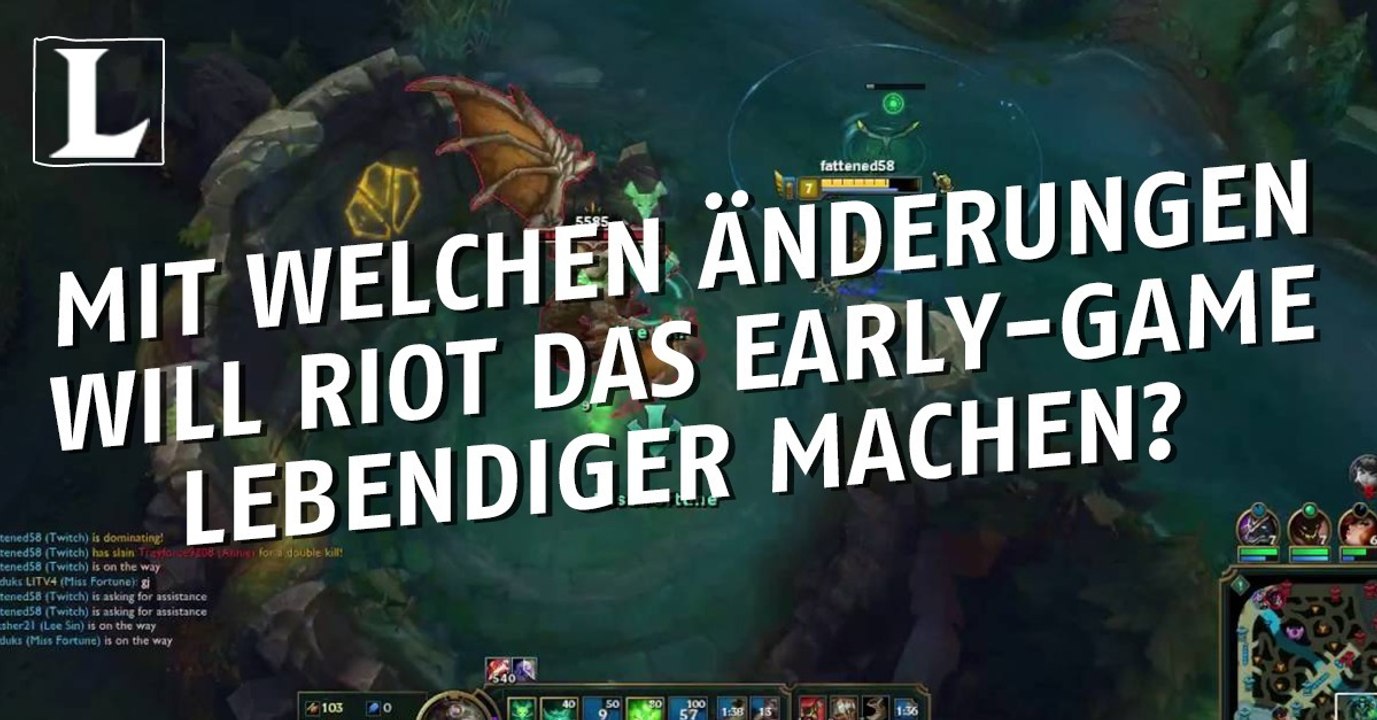 League of Legends: Mit welchen Änderungen will Riot das Early-Game lebendiger machen?