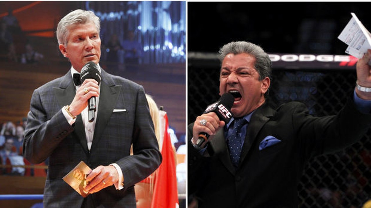 Michael und Bruce Buffer sind die legendären Stimmen des Kampfsports und Brüder