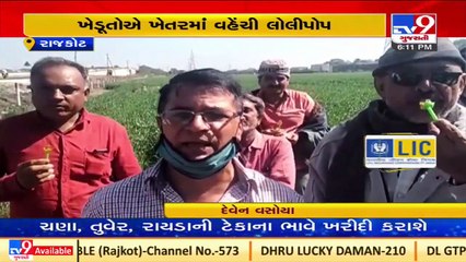 Union Budget 2022 _Upleta farmers stage protest _Rajkot _Gujarat _Tv9GujaratiNews