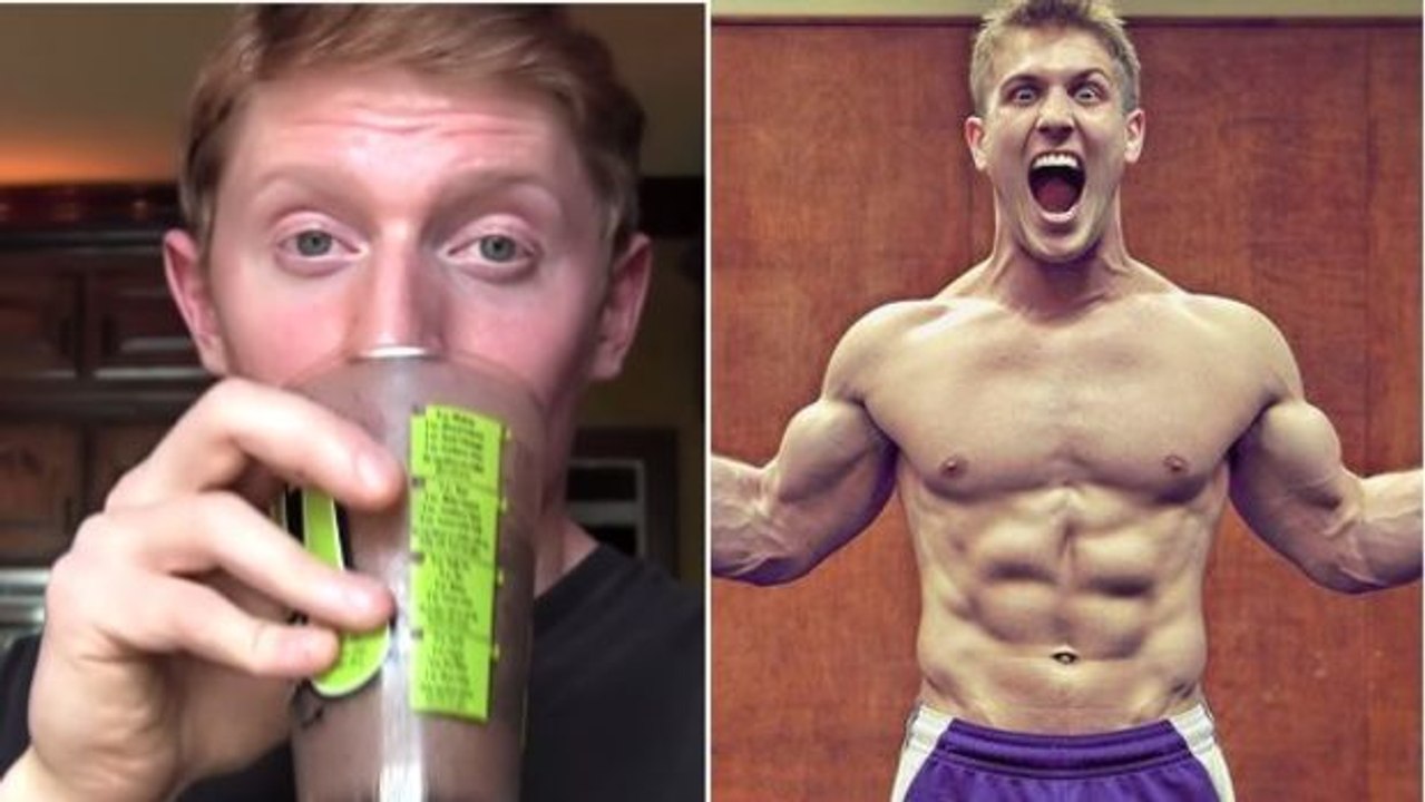 DAS ist der perfekte Cocktail für alle, die Muskelmasse zulegen wollen!