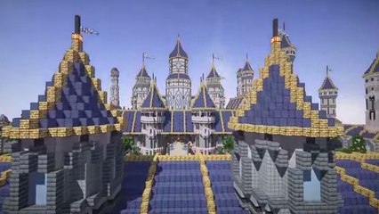 Minecraft : des joueurs ont construit un palais somptueux