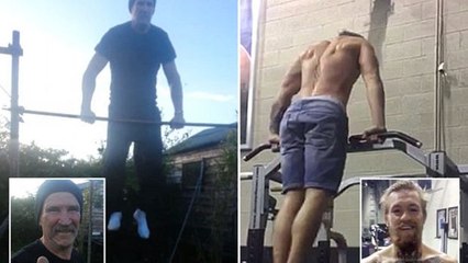 Conor McGregor wird von einem 64-jährigen Fan herausgefordert und ist völlig begeistert!