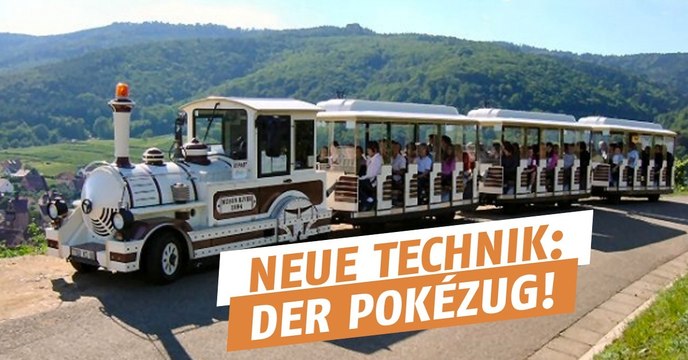 Pokémon GO : Der Pokézug! Neueste Aktivität für die Pokémon-Jagd
