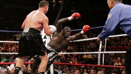 Hasim Rahman liefert den schlimmsten Abgang aus einem Ring