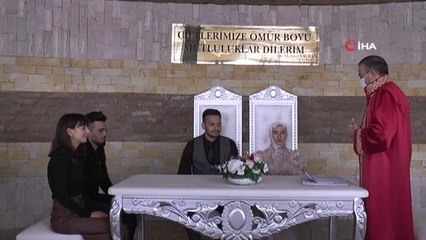 Kapadokya'da 27 çift 02.02.2022 tarihinde dünya evine girdi